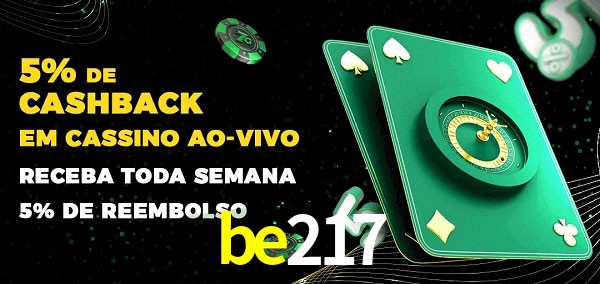 Promoções do cassino ao Vivo be217